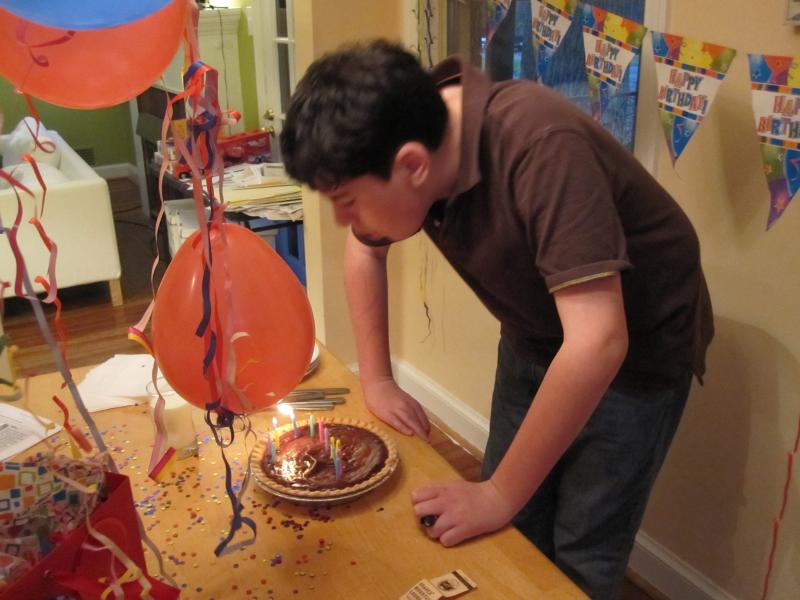 William's 13th birthday
